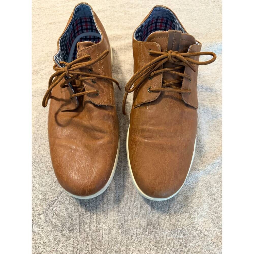 Ben Sherman Men's Brown Leather Shoes Size 12